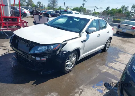 2011 Kia Optima Lx from USA, damaged, VIN KNAGM4A72B5170112